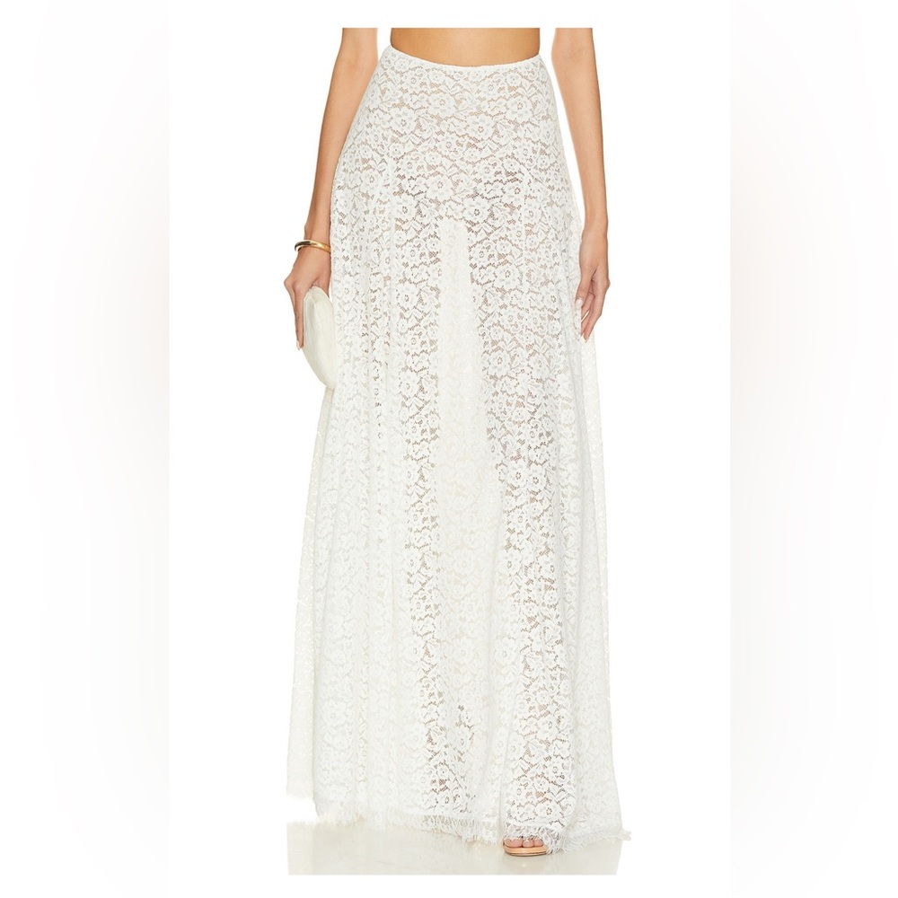 Lovers and Friends - Emilia Skirt in White Lace - Brand New W/ Tags